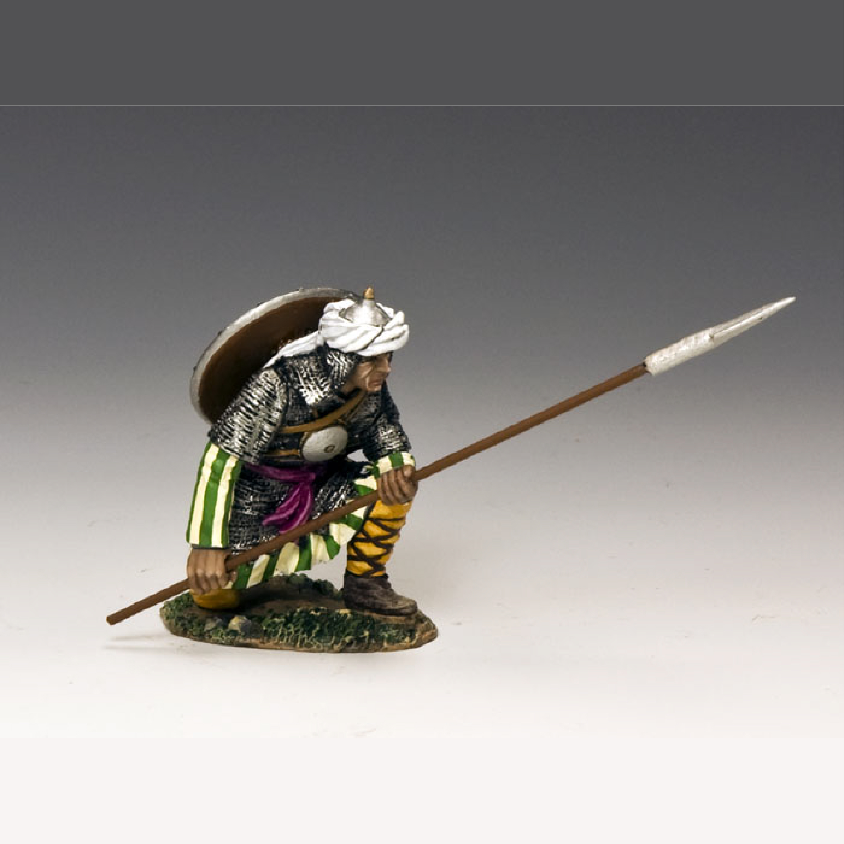 Kneeling Saracen Spearman